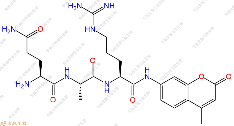 專肽生物產(chǎn)品H2N-Gln-Ala-Arg-AMC