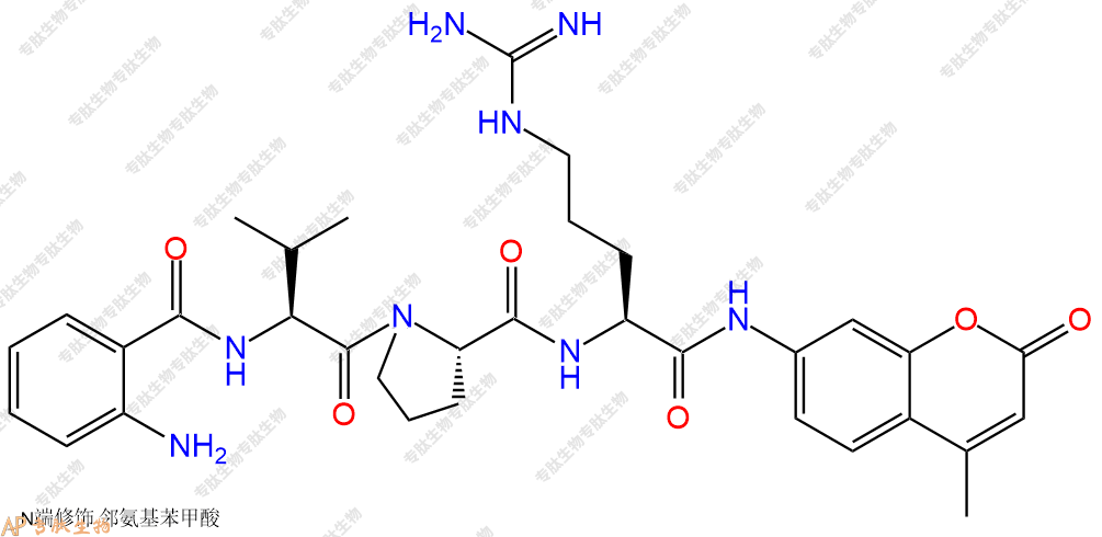 專肽生物產(chǎn)品Abz-Val-Pro-Arg-AMC