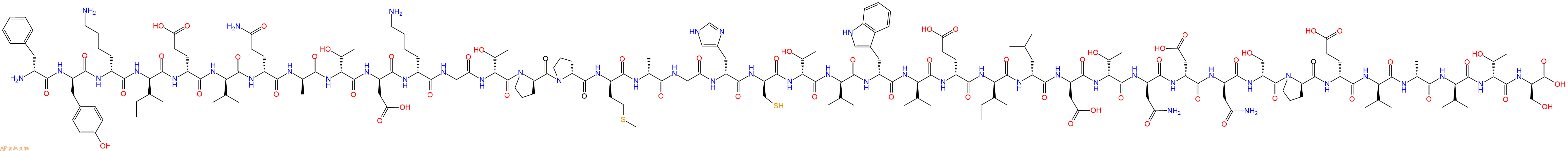 專肽生物產(chǎn)品H2N-DPhe-DTyr-DLys-DIle-DGlu-DVal-DGln-DAla-DThr-DAsp-DLys-Gly-DThr-DPro-DPro-DMet-DAla-Gly-DHis-DCys-DThr-DVal-DTrp-DVal-DGlu-DIle-DLeu-DAsp-DThr-DAsn-DAsp-DAsn-DSer-DPro-DGlu-DVal-DAla-DVal-DThr-DSer-OH