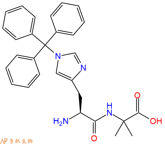 專肽生物產(chǎn)品H2N-His(Trt)-Aib-OH