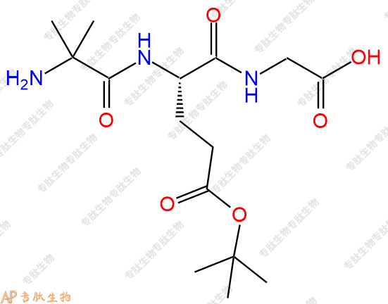 專肽生物產(chǎn)品H2N-Aib-Glu(OtBu)-Gly-OH