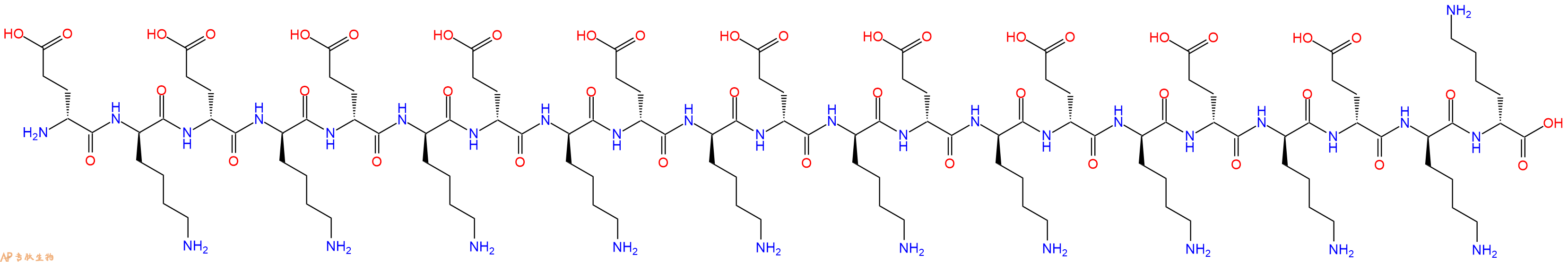 專肽生物產(chǎn)品H2N-DGlu-DLys-DGlu-DLys-DGlu-DLys-DGlu-DLys-DGlu-DLys-DGlu-DLys-DGlu-DLys-DGlu-DLys-DGlu-DLys-DGlu-DLys-DLys-OH