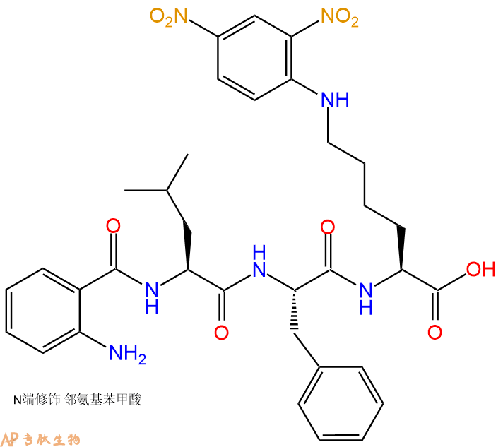 專肽生物產(chǎn)品Abz-Leu-Phe-Lys(Dnp)-OH