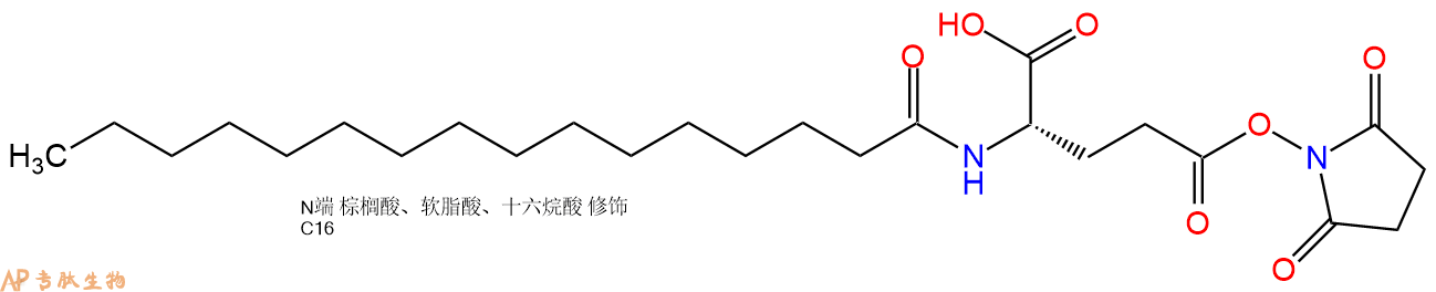 專肽生物產(chǎn)品Pal-Glu(OSU)-OH294855-91-7