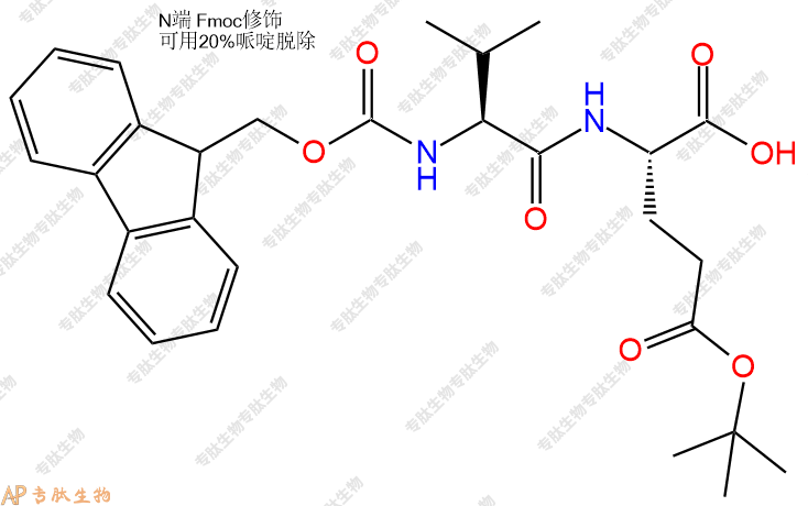 專肽生物產(chǎn)品Fmoc-Val-Glu(OtBu)-OH