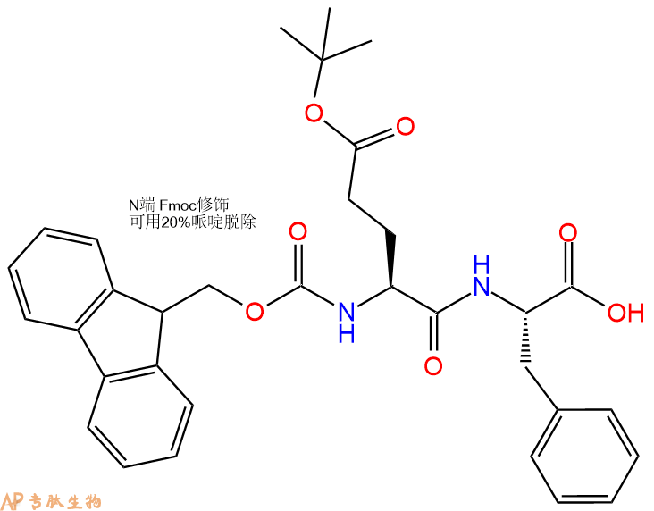 專肽生物產(chǎn)品Fmoc-Glu(OtBu)-Phe-OH1122076-55-4