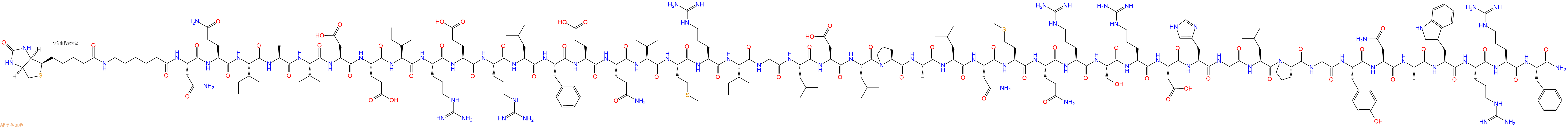 專肽生物產(chǎn)品Biotinyl-Ahx-Asn-Gln-Ile-Ala-Val-Asp-Glu-Ile-Arg-Glu-Arg-Leu-Phe-Glu-Gln-Val-Met-Arg-Ile-Gly-Leu-Asp-Leu-Pro-Ala-Leu-Asn-Met-Gln-Arg-Ser-Arg-Asp-His-Gly-Leu-Pro-Gly-Tyr-Asn-Ala-Trp-Arg-Arg-Phe-CONH2