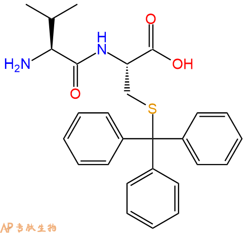 專肽生物產品H2N-Val-Cys(Trt)-OH