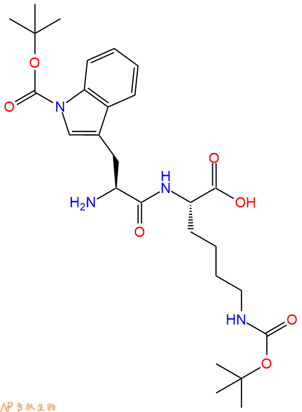 專肽生物產(chǎn)品H2N-Trp(Boc)-Lys(Boc)-OH