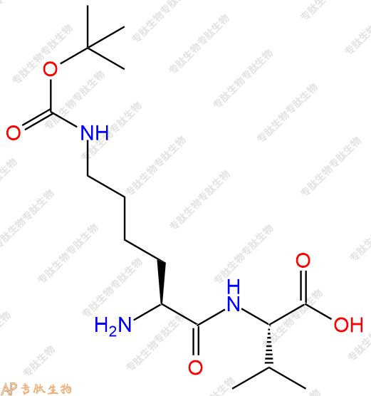 專肽生物產品H2N-Lys(Boc)-Val-OH